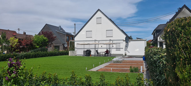 Einfamilienhaus Karlsruhe-Grünwinkel || Neubau, Planung und Bauüberwachung