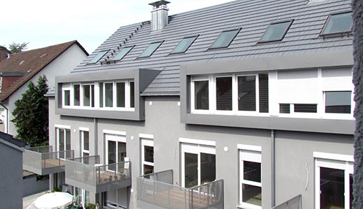 Wohnanlage, Karlsruhe-Rüppurr || Neubau mehrerer Wohngebäude, Planung und Bauüberwachung