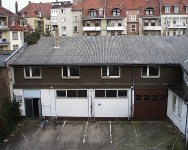 Wohneinheiten in ehem. Hinterhof-Werkstatt, Karlsruhe-West || Umnutzung, Umbau, Erweiterung,+ Modernisierung <br>Planung + Bauüberwachung