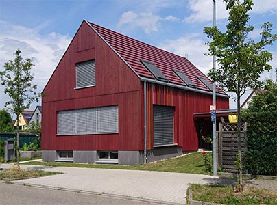 Einfamilienhaus, Karlsruhe-Grünwinkel || Neubau, Planung und Bauüberwachung