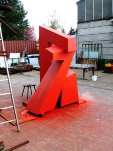 Skulptur || "Kunst am Bau" <br>Planung + Bauüberwachung 